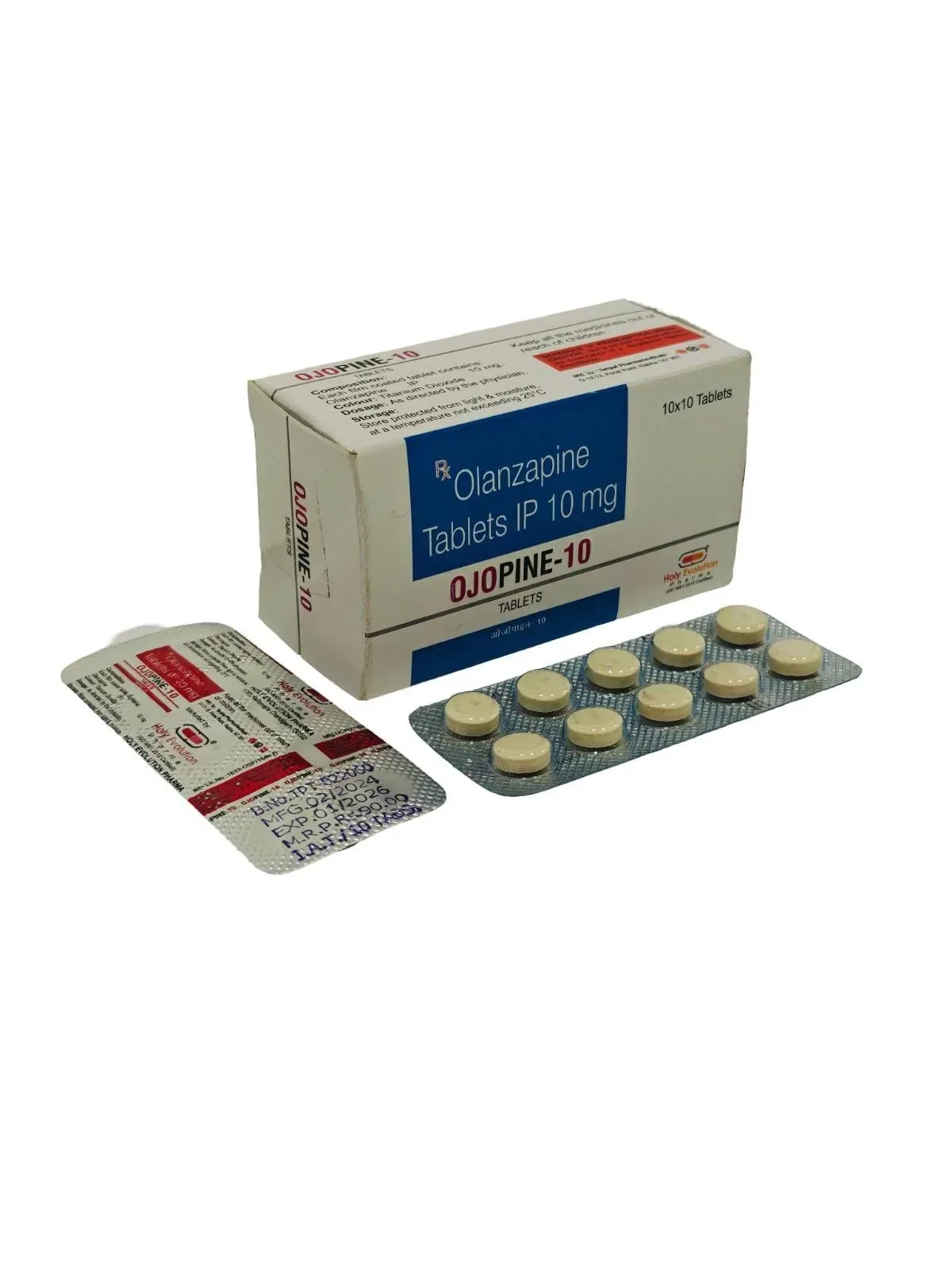 OJOPINE-10 - Olanzapine 10 Mg.