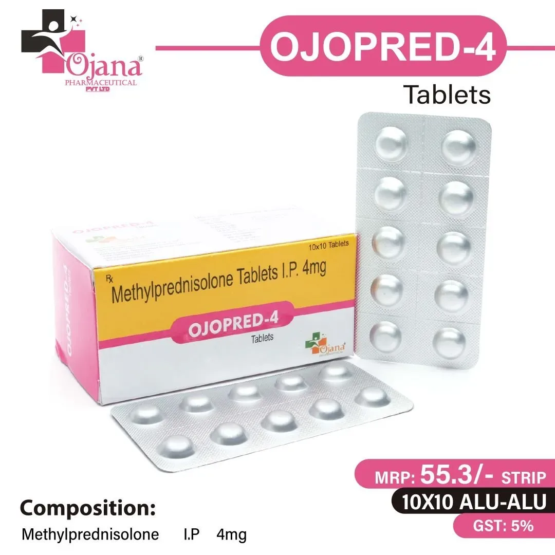 ojopred-4 - Methylpredinosolone 4 Mg