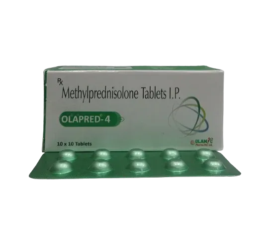 OLAPRED -4 - Methylprednisolone 4mg