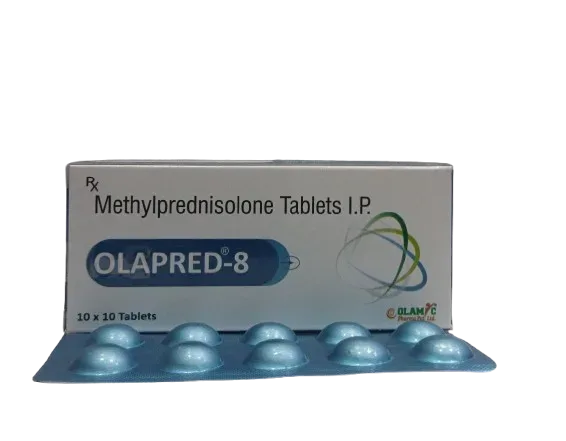 OLAPRED -8 - Methylprednisolone 8mg