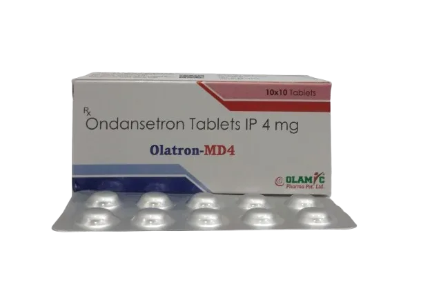 OLATRON -MD4 - Ondansetron 4mg Mouth Dissolving tab