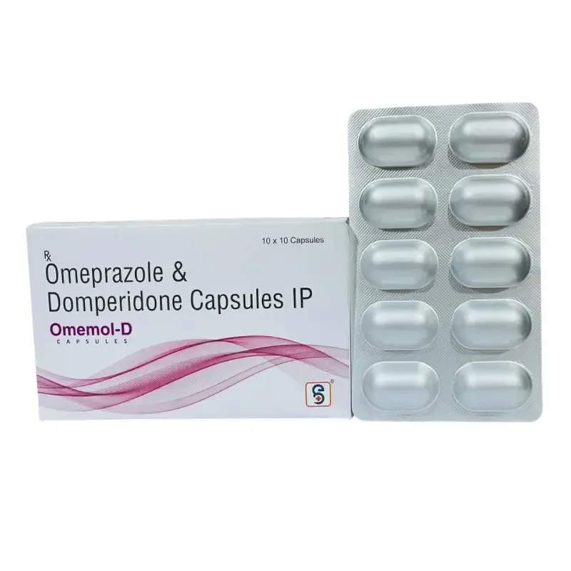 OMEMOL-D - Omeprazole 20Mg + Domperidone 10Mg