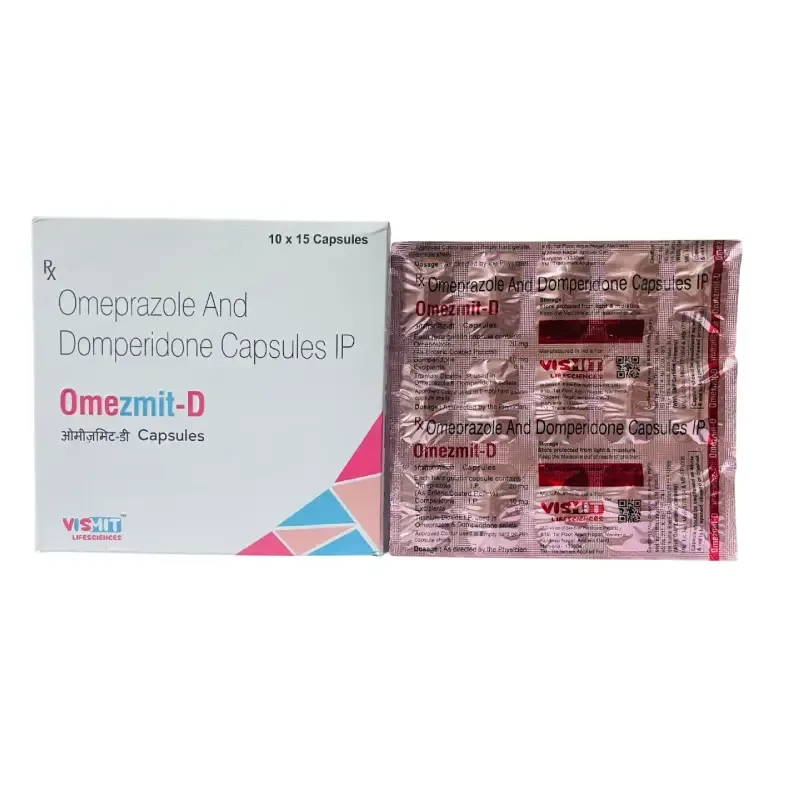 OMEZMIT- D - Omeprazole 20Mg + Domperidone 10Mg
