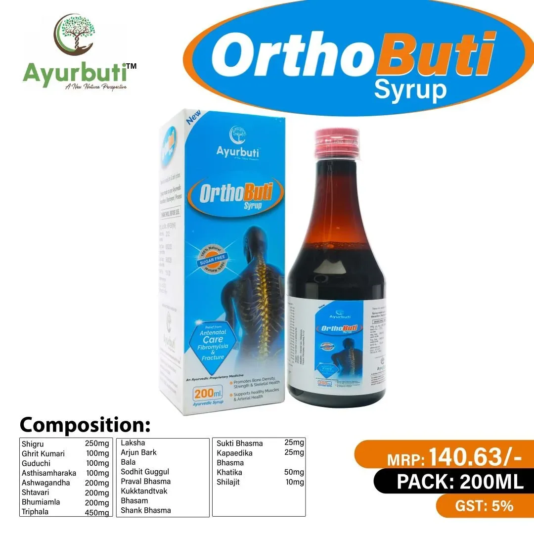 Orthobuti Syp - HEALTHY BONES& JOINTS SYRUP