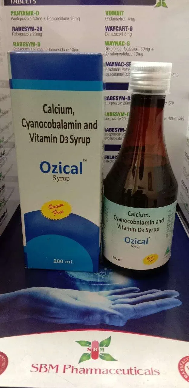 Ozical - Calcium Carbonates 625 Mg., Magnesium 180 Mg., Zinc Gluconate 2 Mg., Vitamin D3 200 Iu.
