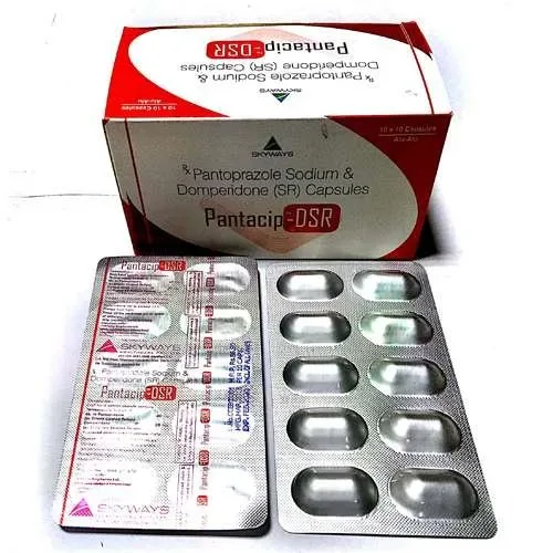 Pantacip-DSR - Pantoprazole 40, Domperidone30mg Sustain Release