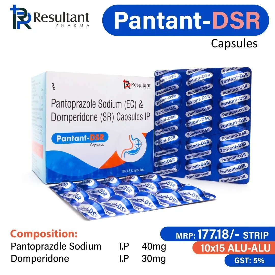 PANTANT DSR - Pantoprazole Sodium I.P 40 mg + Domperidone I.P 30 mg