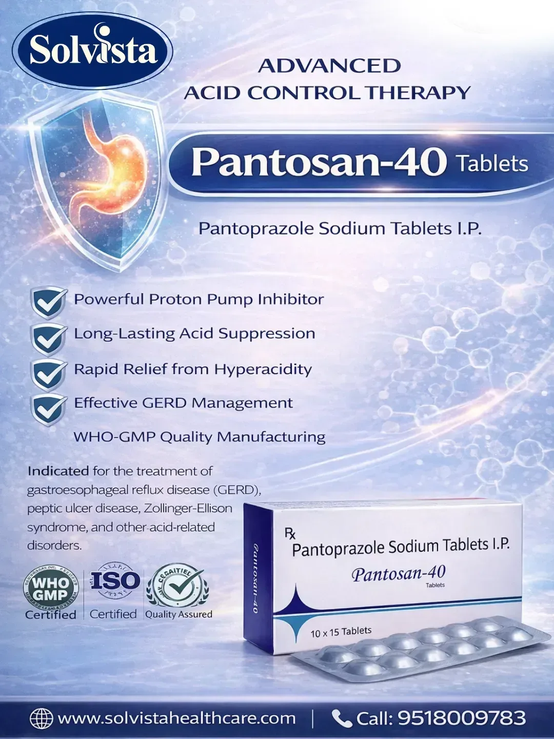 PANTOSAN-40 - Pantoprazole Sodium Tablets I.P.