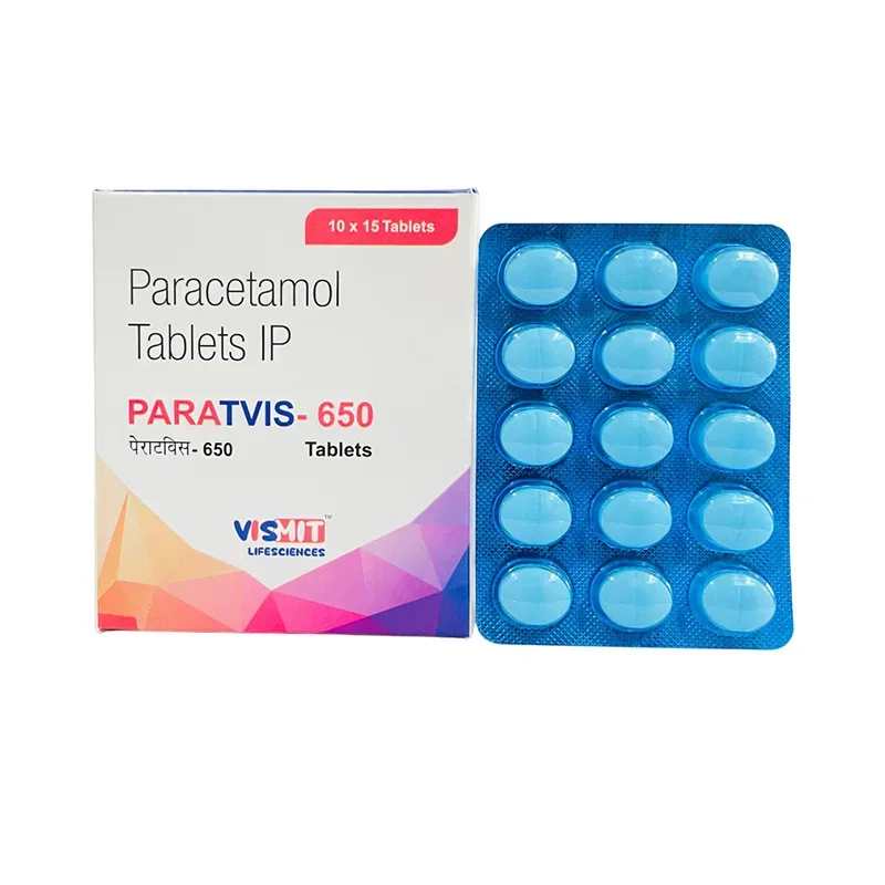 PARATVIS - 650 - Paracetamol 650 Mg (DOLO PACK)