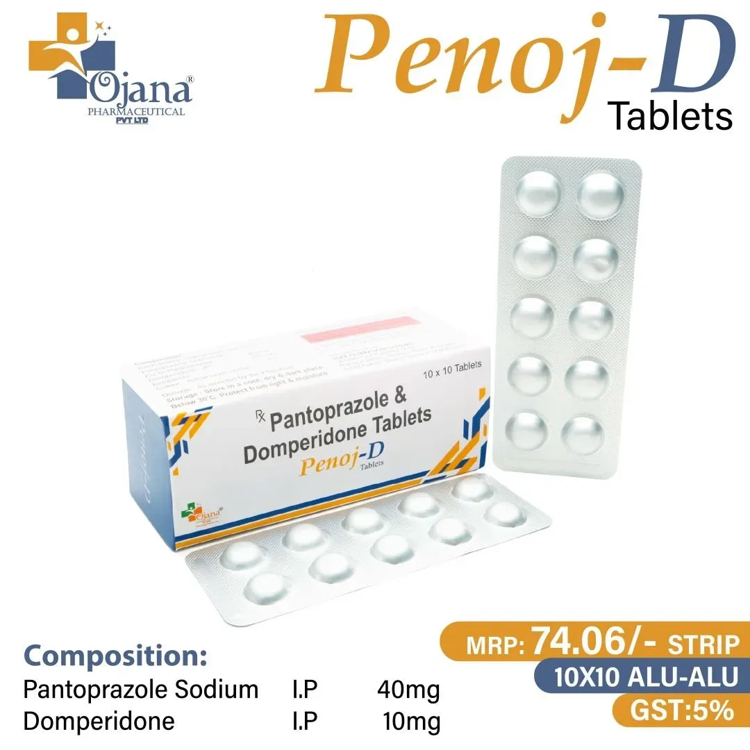 Penoj -D - Pantoprazole sodium 40MG + Domperidone 10MG