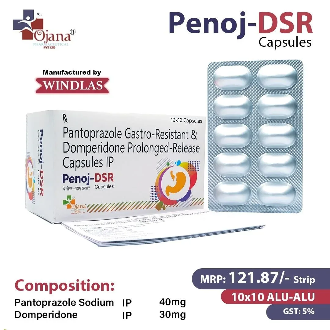 Penoj-DSR - Pantoprazole Sodium I.P 40 mg + Domperidone I.P 30 mg