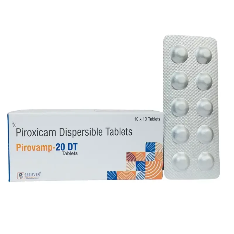 PIROVAMP-20 DT - PIROXICAM 20 MG DISPERSIBLE TAB