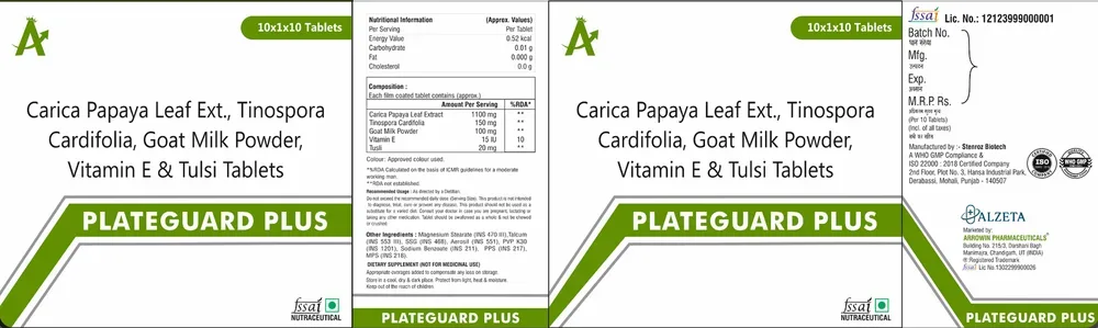 PLATEGUARD PLUS TABLETS