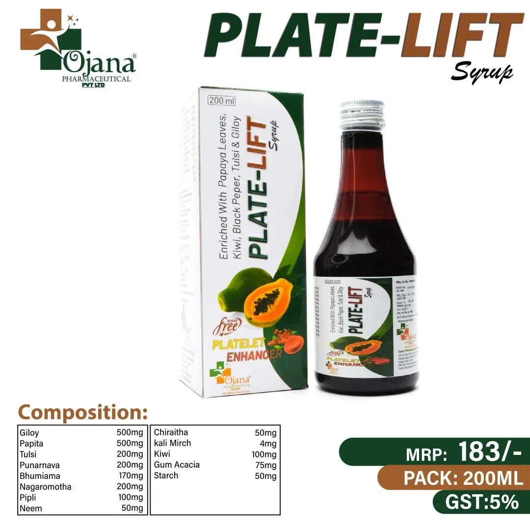 Platelift Syrup - Ayurvedic Plate Enhancer Syrup