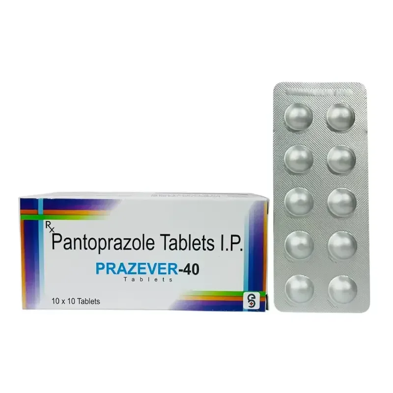 PRAZEVER-40 - Pantoprazole 40Mg