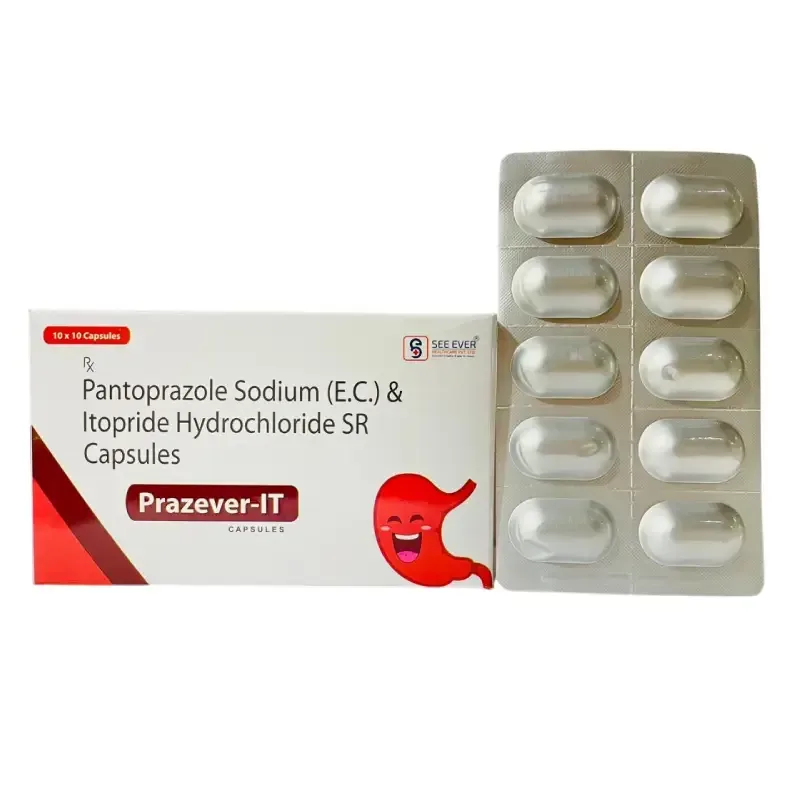 PRAZEVER - IT - PANTOPRAZOLE 40 MG + ITOPRIDE 150 MG