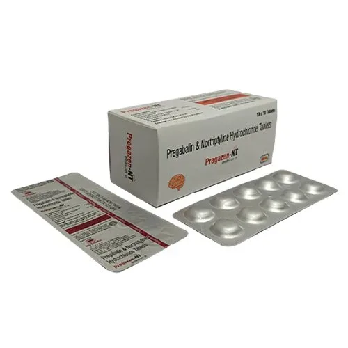 PREGAZEN-NT - Pregabalin 75 Mg & Nortriptyline 10 Mg