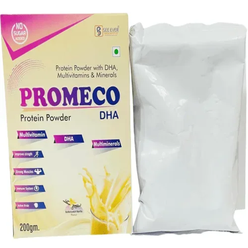 PROMECO-DHA (BUTTERSCOTCH + VANILLA) - Protein Powder In Chocolate Flavour + Dha