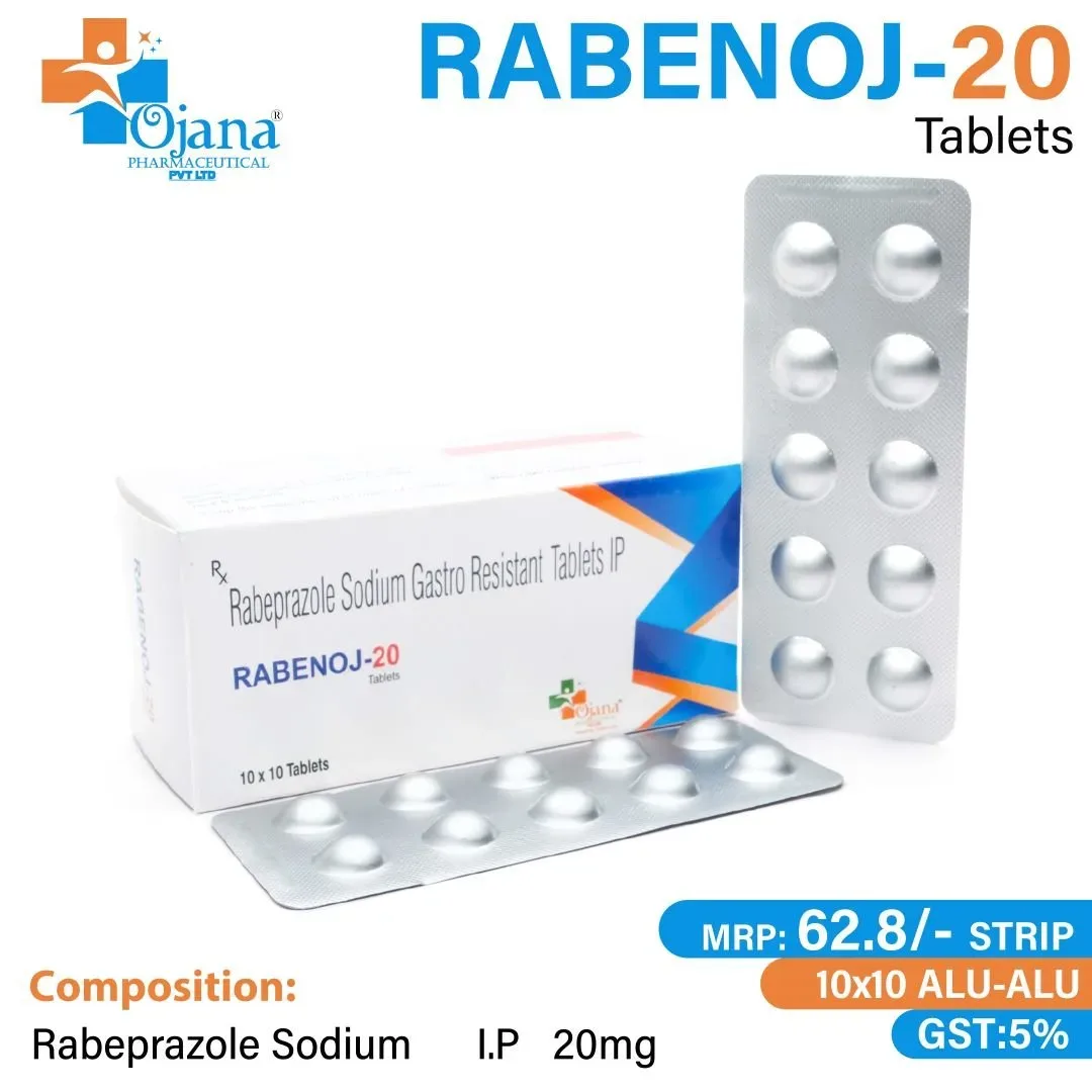 Rabenoj 20 - Rabeprazole I.P 20 MG