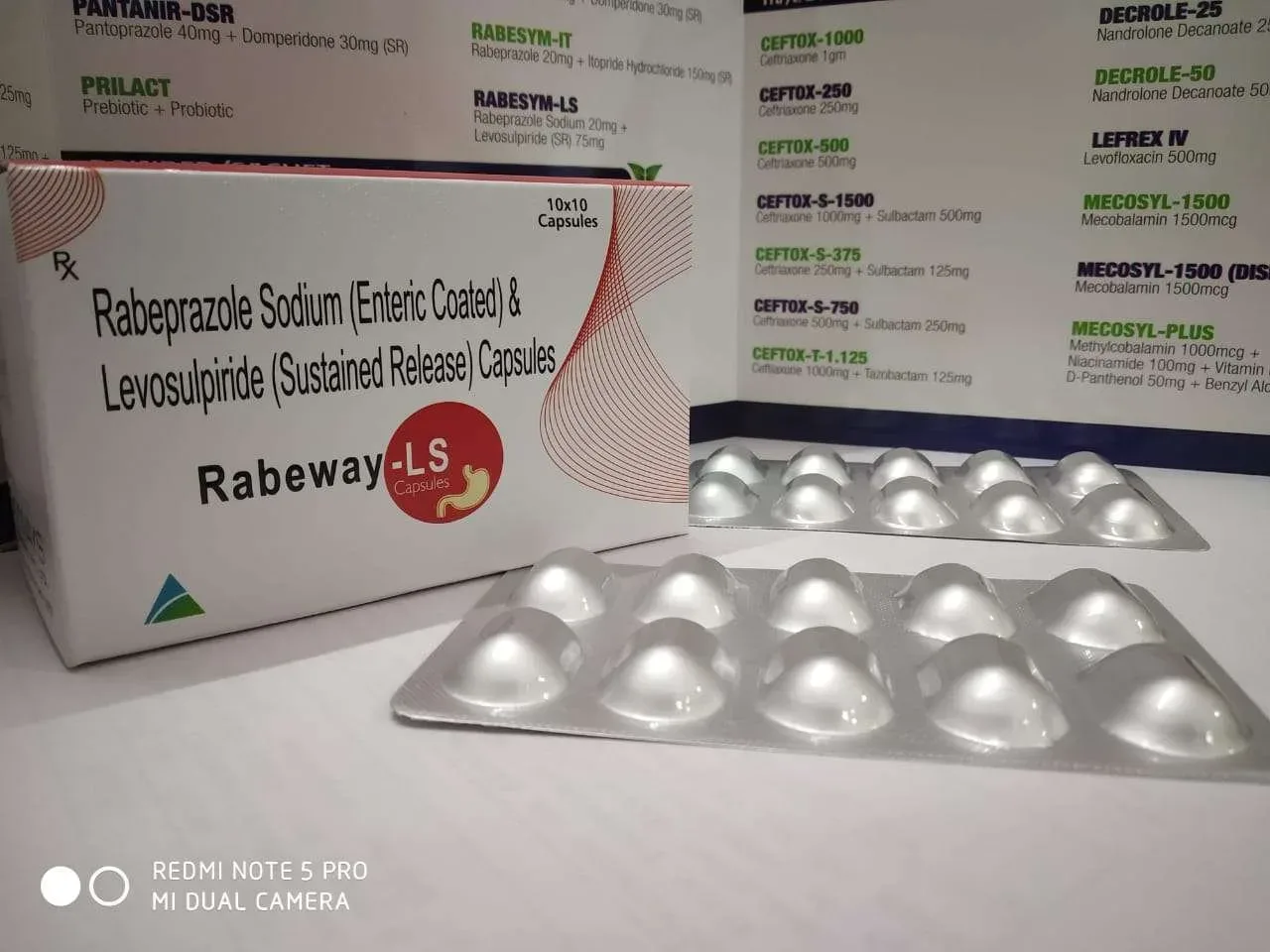 Rabeway-LS - Rabeprazole Sodium Ip 20 Mg , Levosulpiride (Sr) 75 Mg