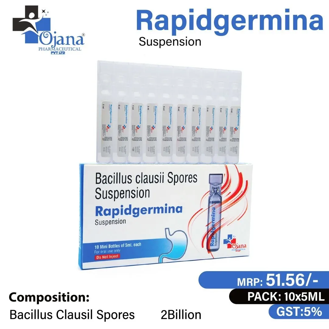 Rapidgermina - Bacillus Clausii (2Billion Spores)