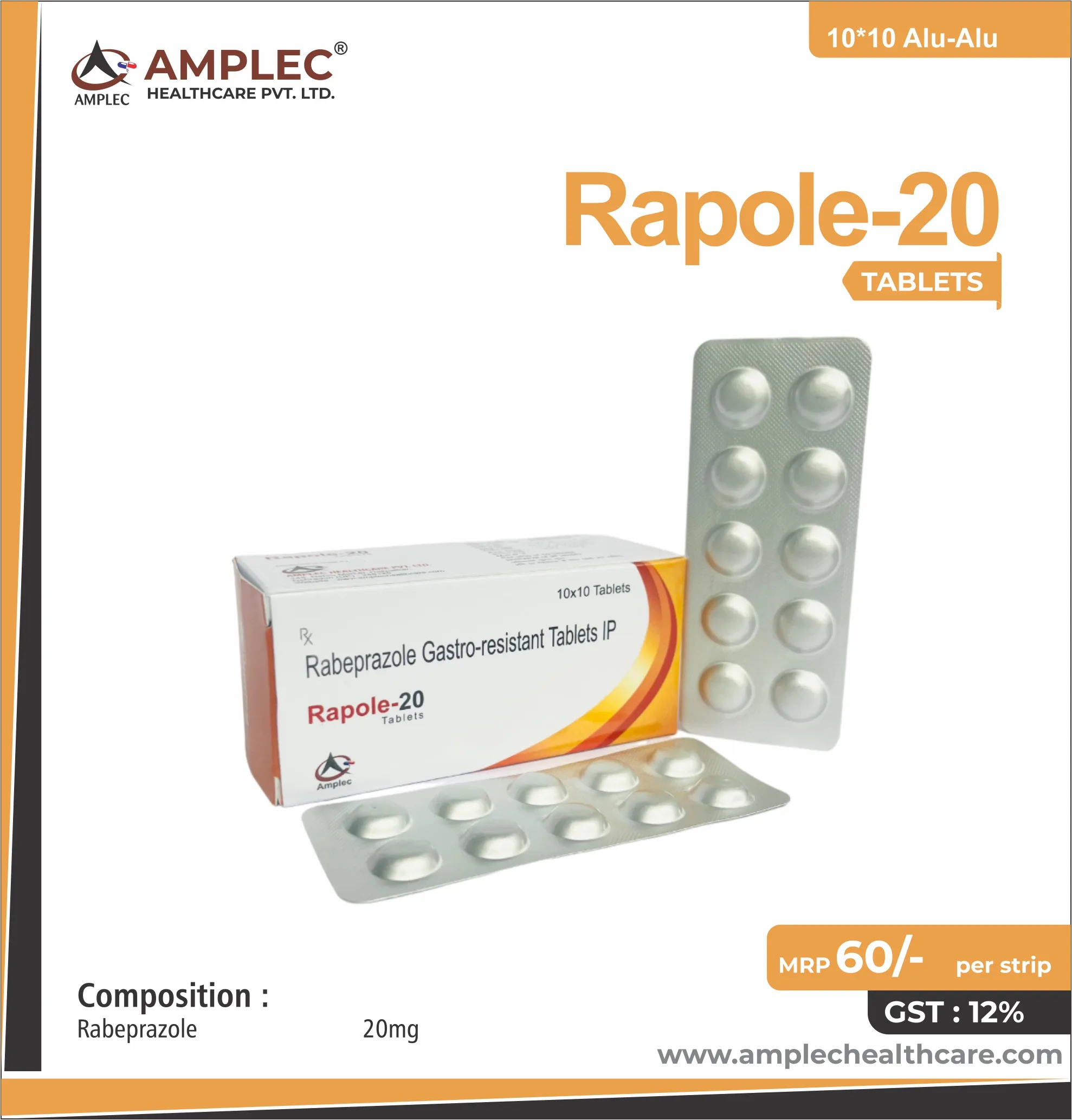 RAPOLE-20 - Rabeprazole 20mg