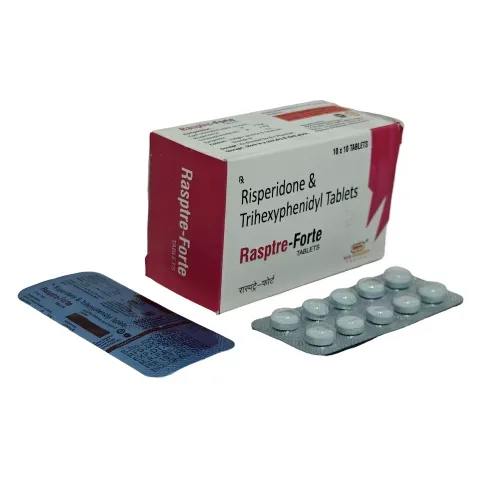 RASPTRE-FORTE - Risperidone 2mg+trihexaphenidine Hcl 3mg