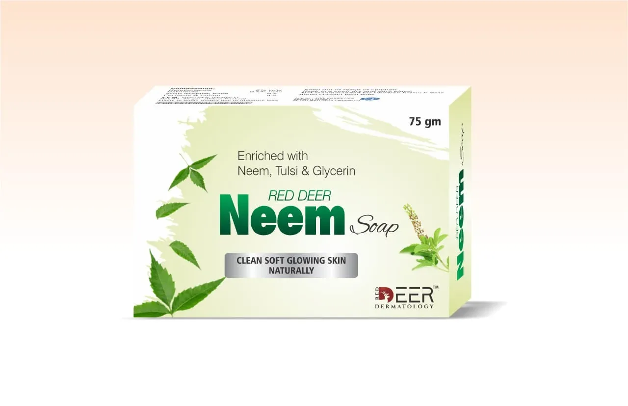 RED-DEER NEEM SOAP - Medflex Healthcare