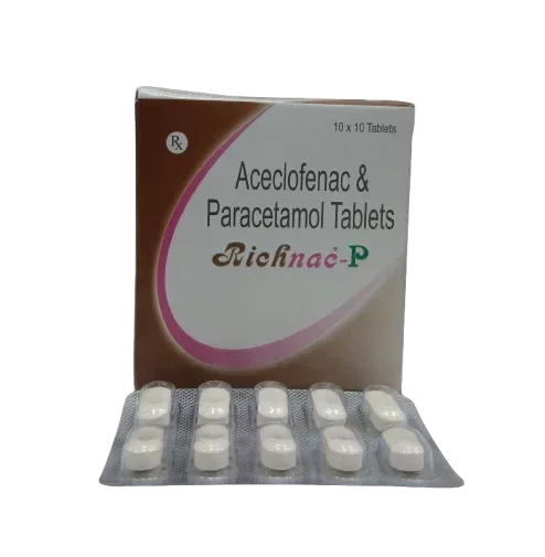 RICHNAC -P - Aceclofenac 100mg + Paracetamol 325mg