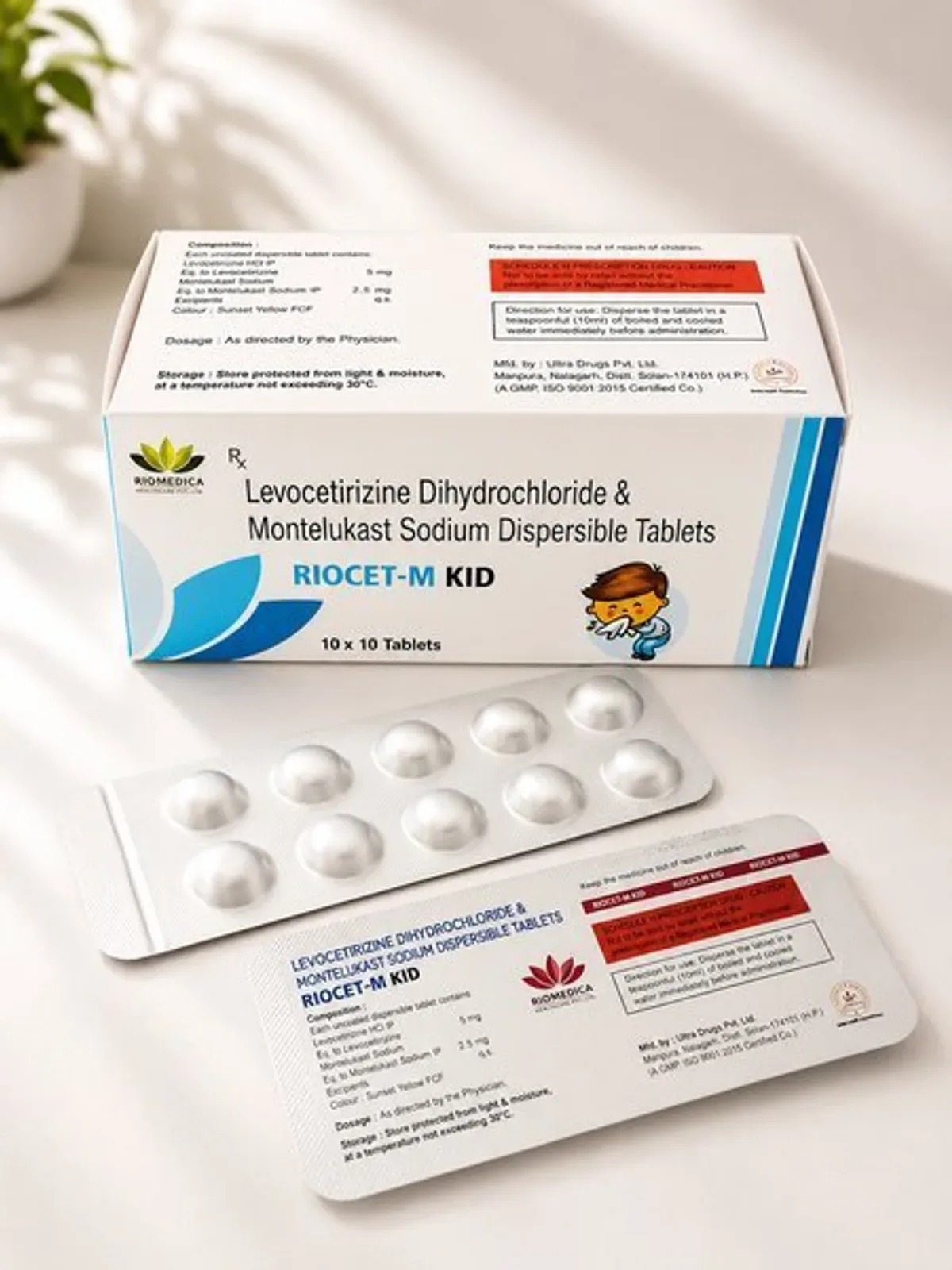 RIOCET-M KID Tablets