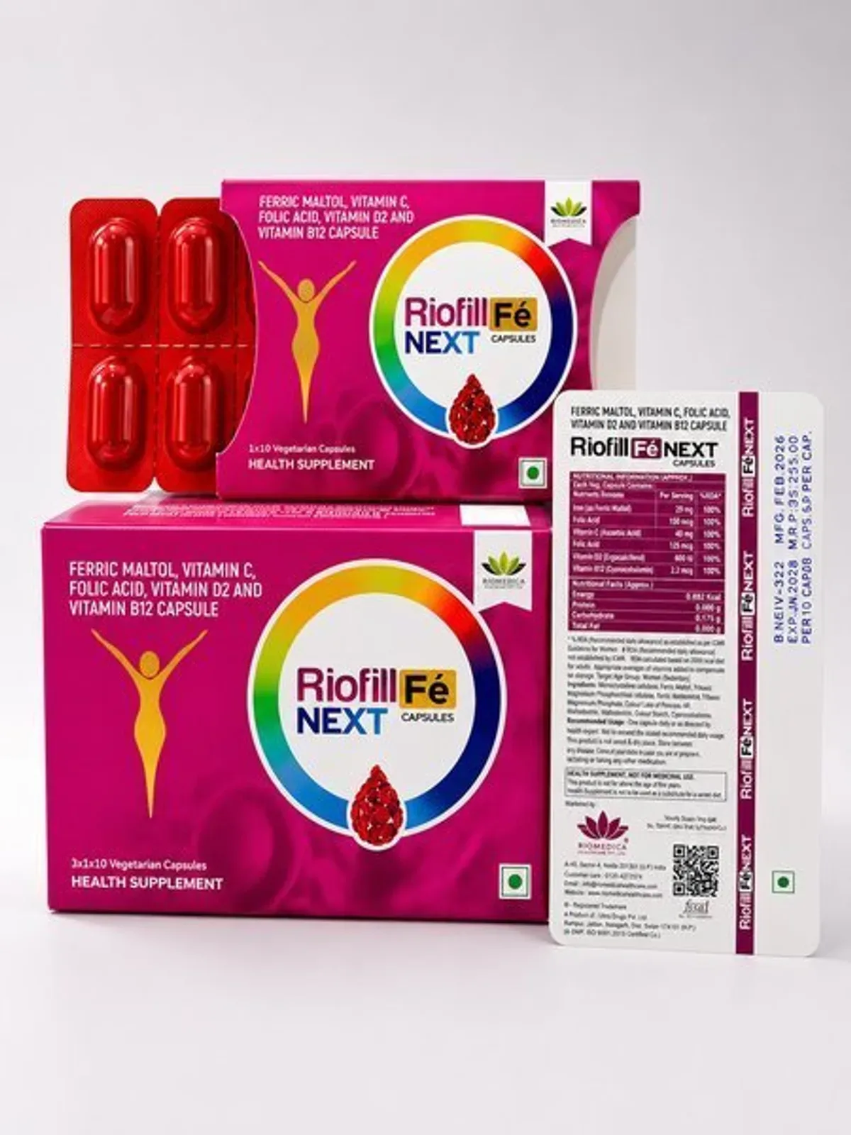RIOFILL-FE NEXT Capsules