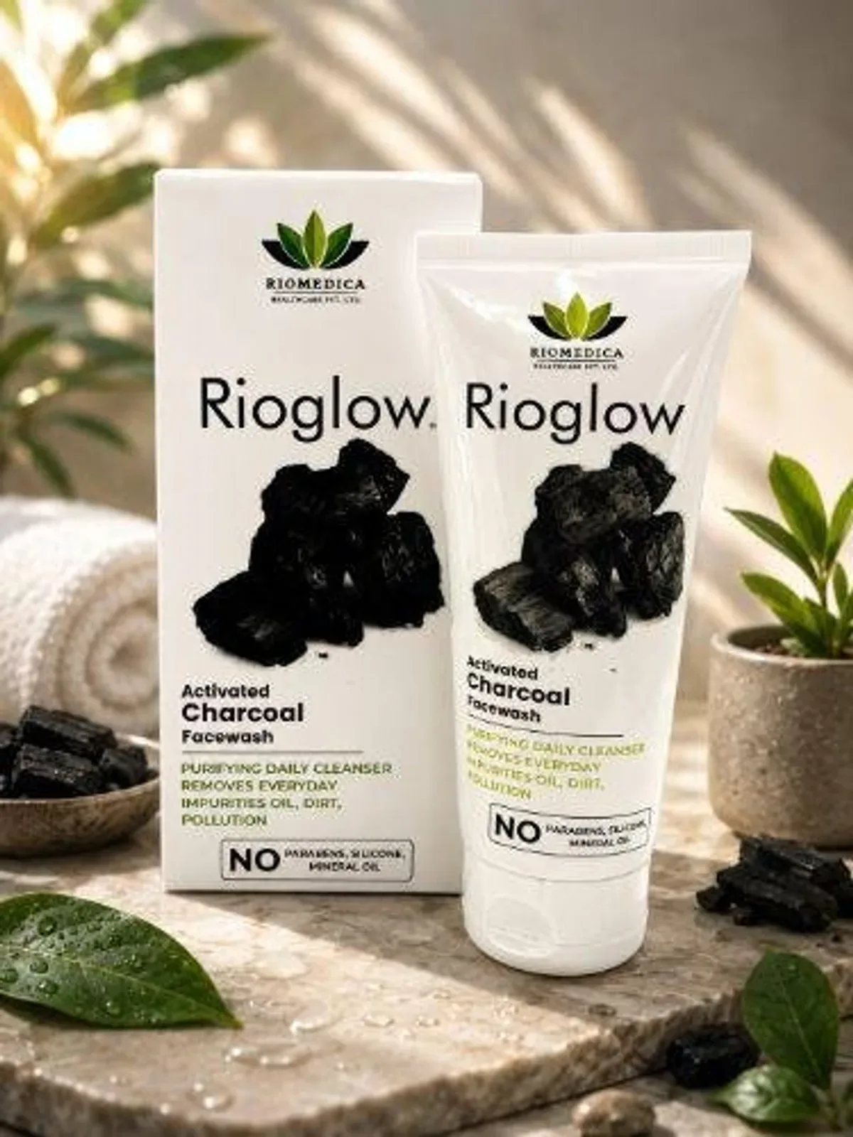 RIOGLOW CHARCOAL WASH