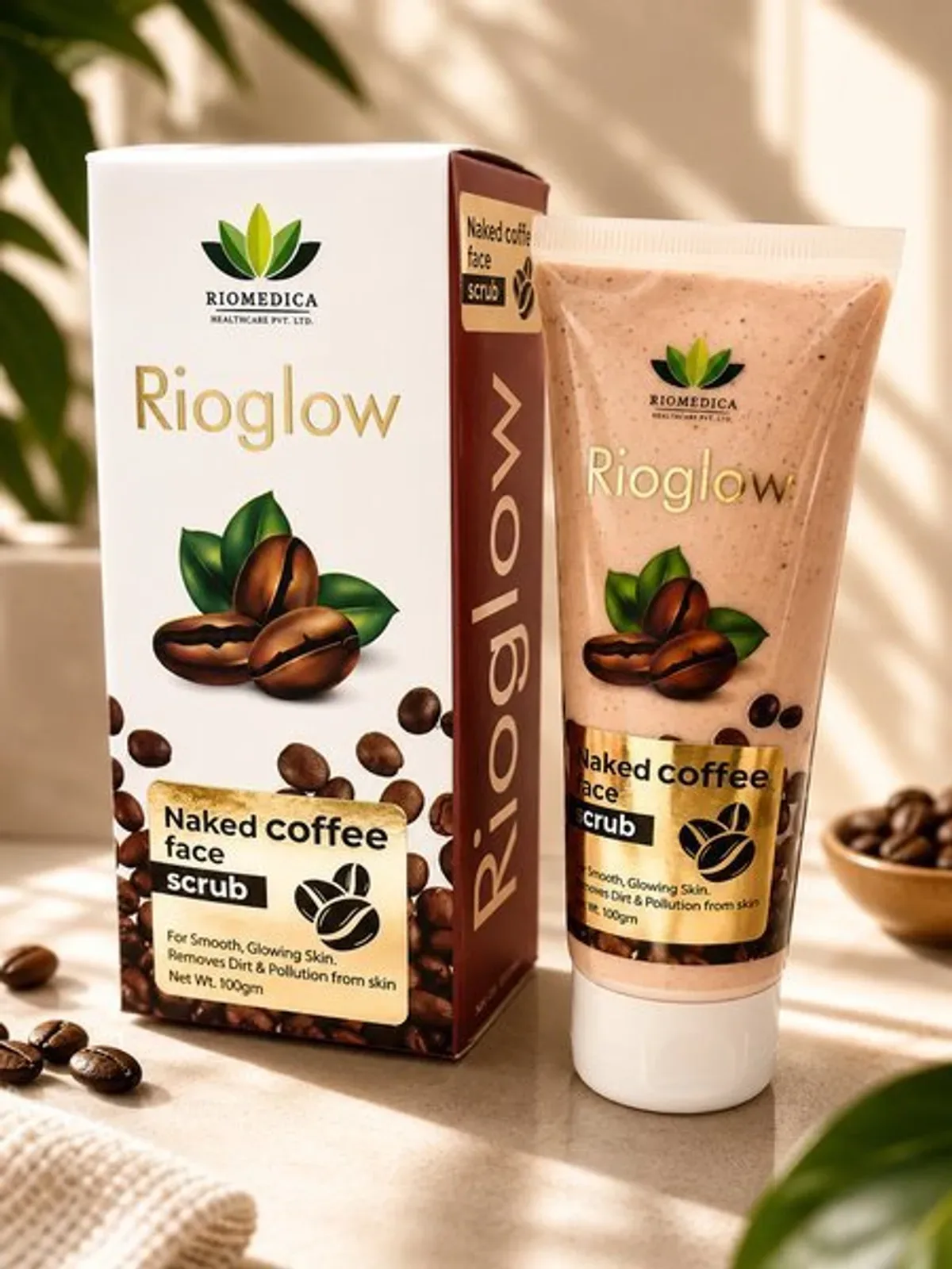 RIOGLOW COFFEE Face Wash