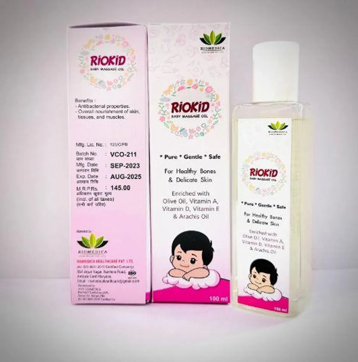 RIOKID BABY MASSAGE OIL