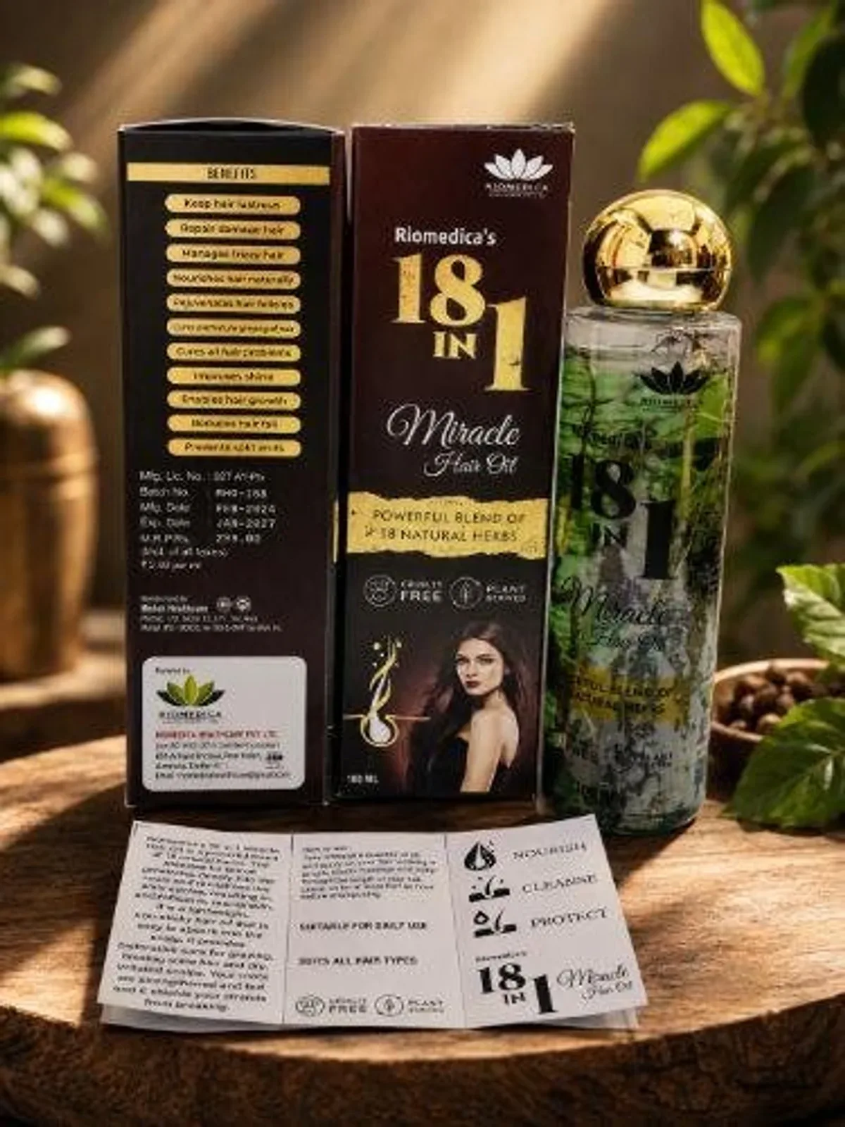 RIOMEDICA'S 18 IN 1 OIL