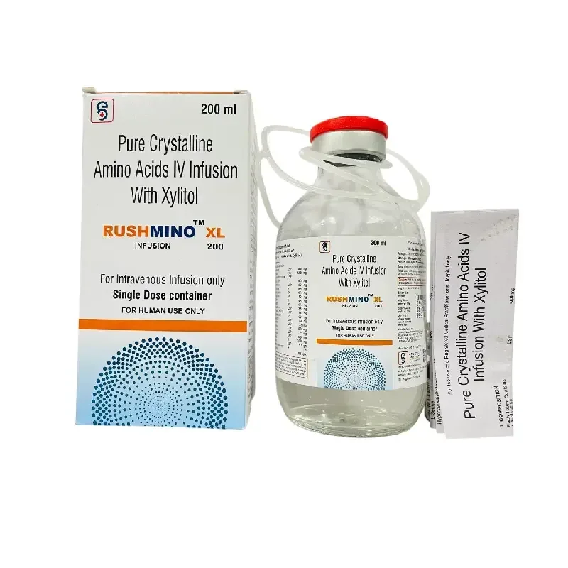 RUSHMINO™ XL 200 INFUSION - Nutritive Infusion of Pure CrystallineAmino Acid INFUSION WITH XYLITOL (200 ML)