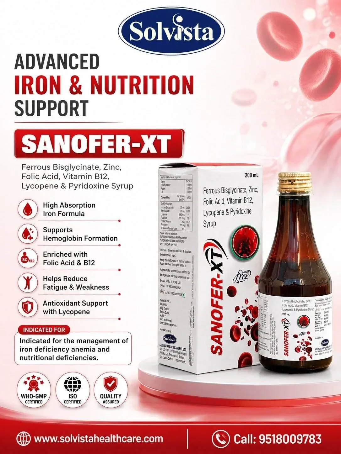 SANOFER-XT - Composition: