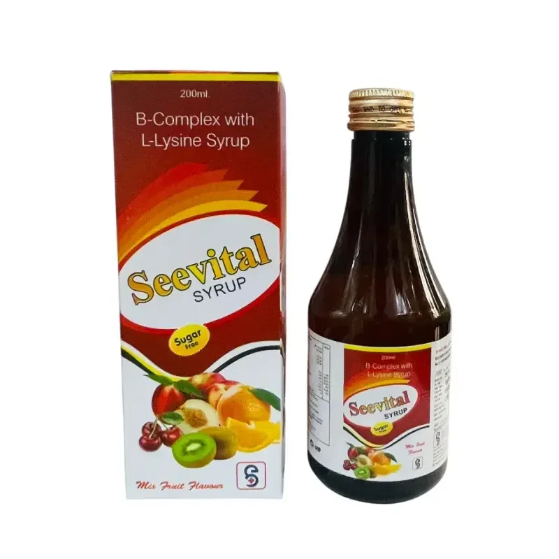 SEEVITAL 200 ML - B-Complex + L-Lysine Syp