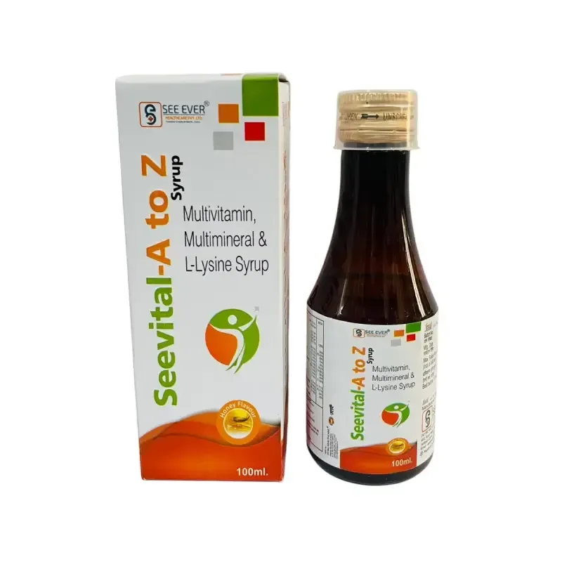 SEEVITAL-A TO Z 100 ML - Multiminerals + Multivitamins + Anti-Oxidants
