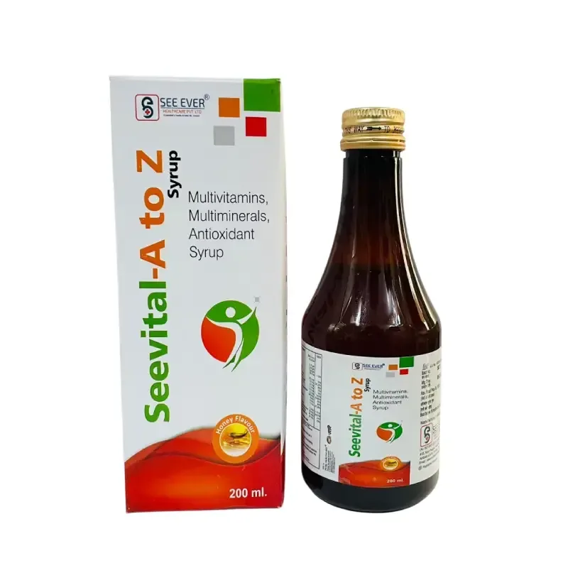SEEVITAL-A TO Z 200 ML - Multiminerals + Multivitamins + Anti-Oxidants