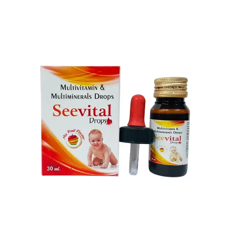 SEEVITAL DROPS - Multivitamins & Multiminerals With Lysine