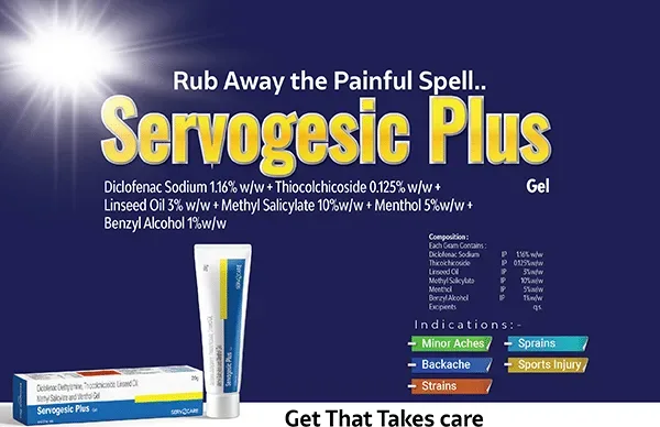 SERVOGESIC-PLUS GEL