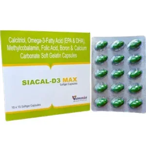 SIACAL-D3 MAX Softgel Capsules
