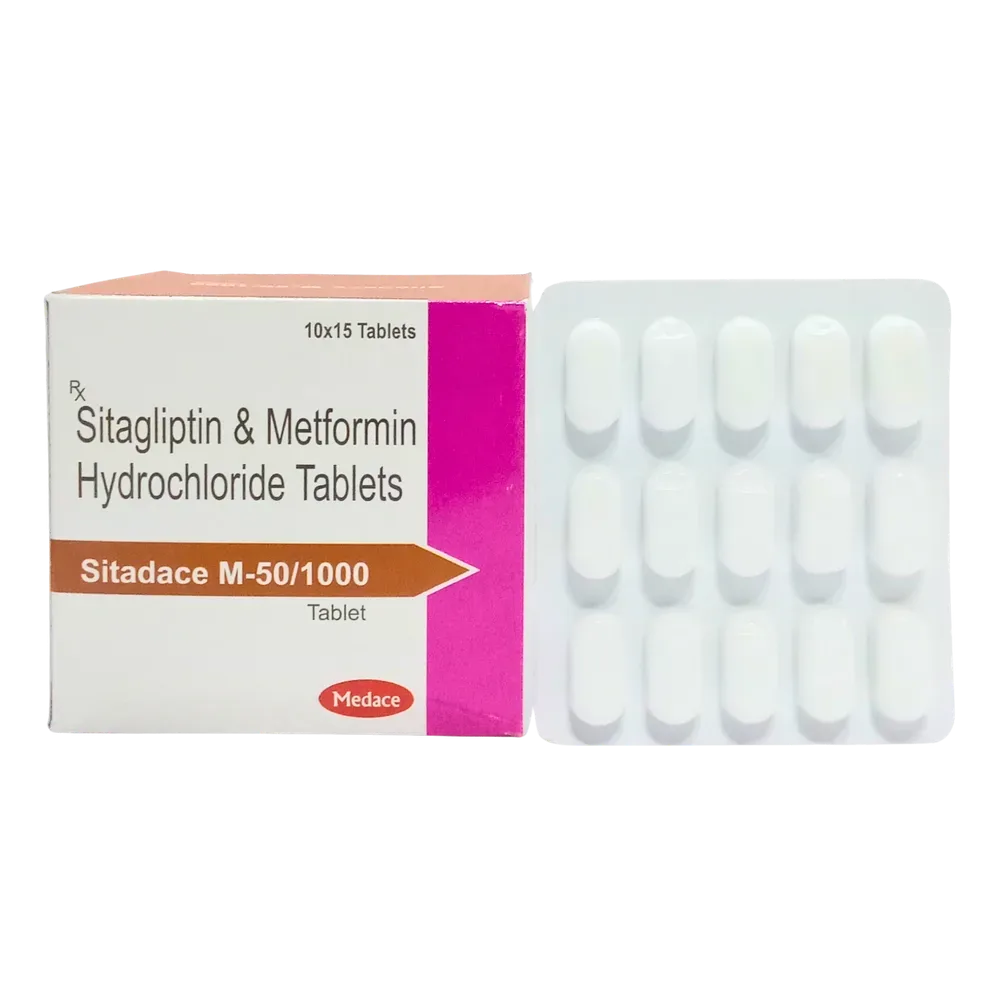 SITADACE-M 50/1000 Tablets