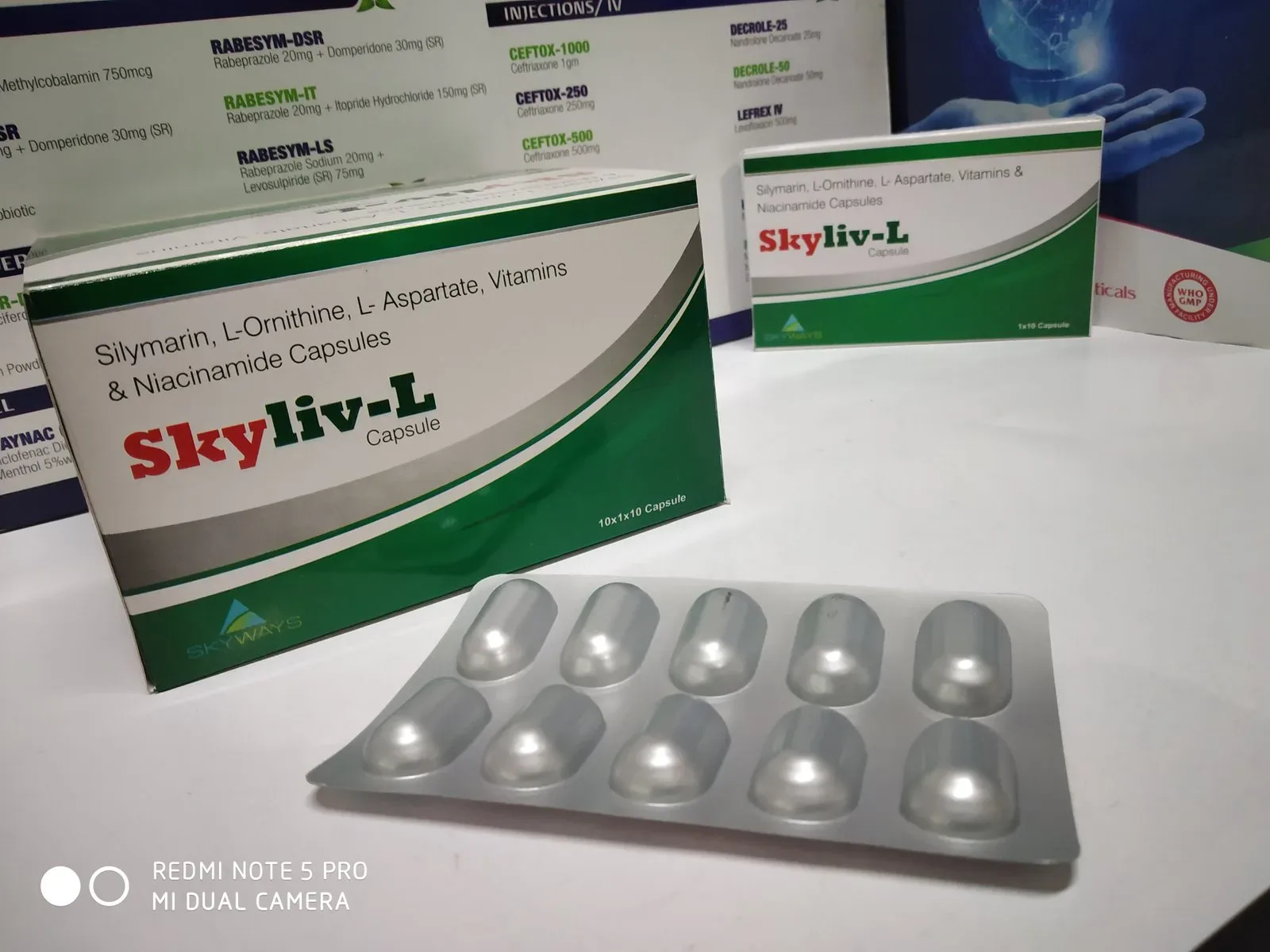 Skyliv-L - Silymarin , L-Ornithine , L-Aspartate ,Vitamins & Niacinamide Cap
