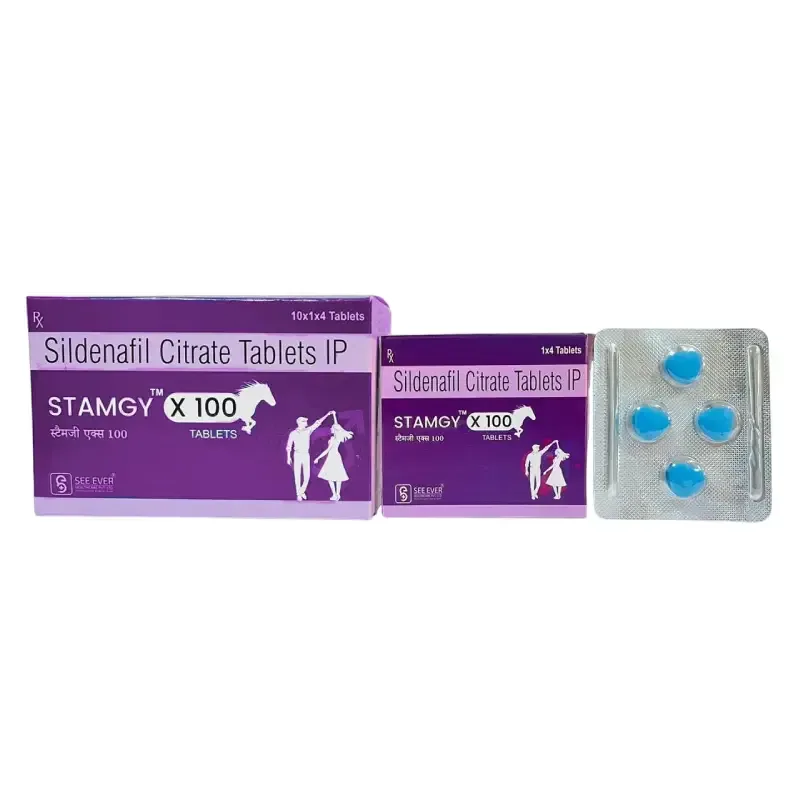 STAMGY- X 100 - Sildenafil Citrate I.P. 100mg
