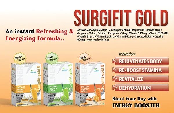 SURGIFIT-GOLD ENERGY DRINK (MANGO)