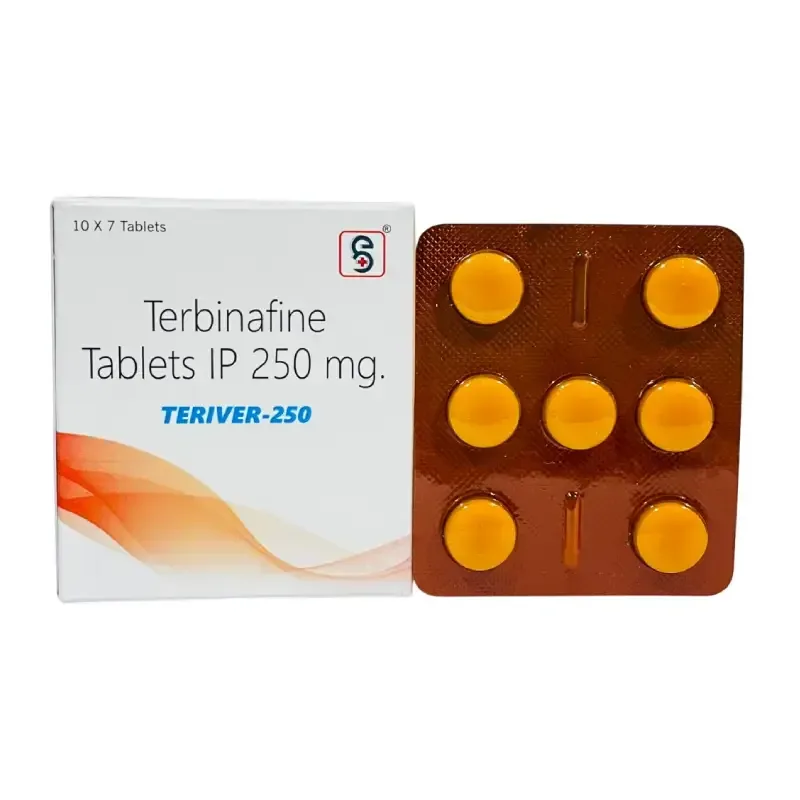 TERIVER-250 - TERBINAFINE-250 MG