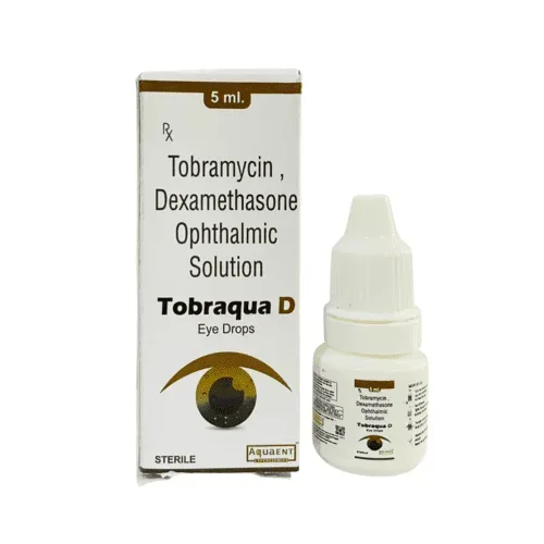 TOBRAQUA D - Tobramycin 0.3% + Dexamethasone 1% EYE DROPS