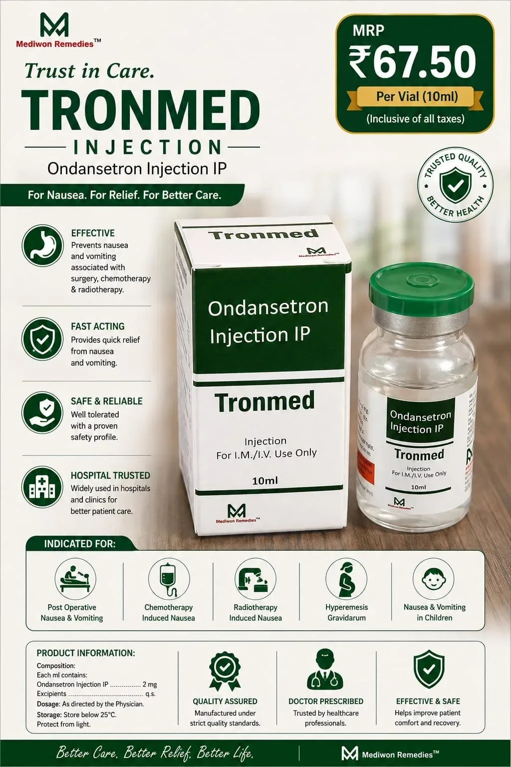 TRONMED INJ Injection
